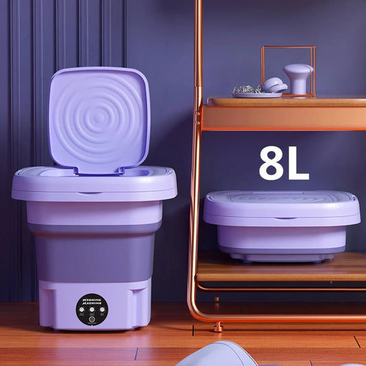 Portable Mini Washer & Spin Dryer